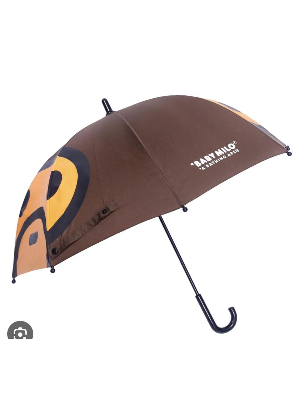 BAPE x BABY MILO Brown and Orange Umbrella A Bathing Ape